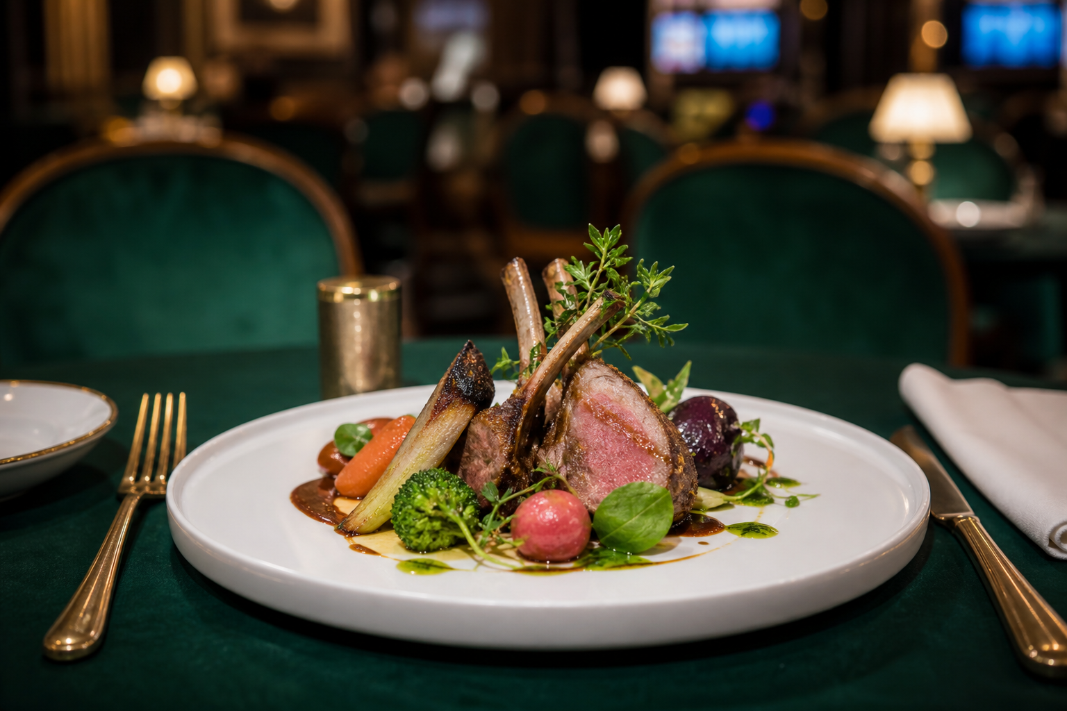 Assiette gastronomique du restaurant MyFranciaRest